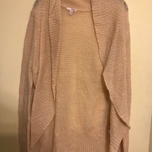 Pink cardigan
